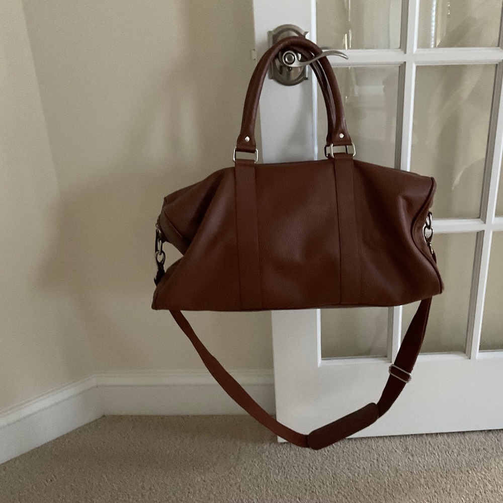 Cole Hahn Leather Duffle Bag